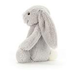 Medium Grey Bunny Plush Toy by Jellycat