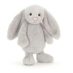 Medium Grey Bunny Plush Toy by Jellycat