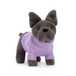 Jellycat Purple Sweater French Bulldog Plush Toy