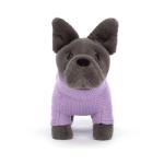 Jellycat Purple Sweater French Bulldog Plush Toy
