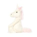 Medium Jellycat Bashful Unicorn Plush Toy, 12