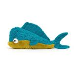 Jellycat Delano Dorado Fish Plush Toy, 9.5