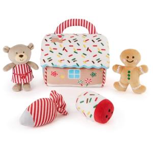 GUND My First Gingerbread House Soft Toy Set