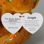 Ty Beanie Crispin Gingerbread Man Plush Toy