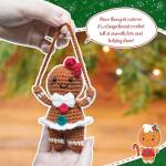 Gingerbread Girl Crochet Plushie - Perfect Gift