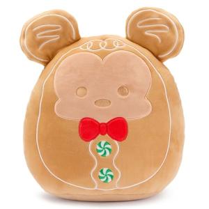 Disney Mickey Mouse Gingerbread Squishmallows Plush Toy 10 Inch
