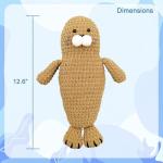 Beginner Amigurumi Crochet Kit - Hugging Seal Plushie