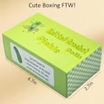 Cute Crochet Pickle Plush with Thank You Card & Stickers