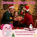 Mini Handmade Crochet Axolotl Plush Gift