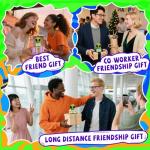 Cute Crochet Alien Plush Toy for Friends