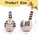 Cute Crochet Cat Plushies - Set of 3