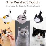 Cute Crochet Cat Plushies - Set of 3