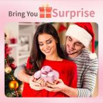 Soft Plush Bunny Keychain with Wish Card