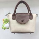 Adorable Green Plush Dinosaur Keychain Charm