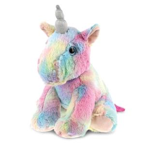 DolliBu Rainbow Unicorn Plush Stuffed Animal 12 Inch