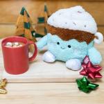 BumBumz Hot Chocolate Christmas Weighted Plush Toy
