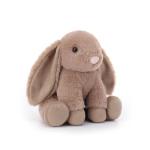 Apricot Lamb Cocoa Brown Bunny Plush Toy 7.9”