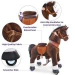 PonyCycle Classic Ride-On Plush Horse Toy