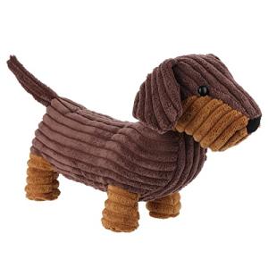 Soft Apricot Lamb Henry Dachshund Plush Toy