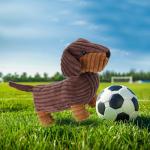 Soft Apricot Lamb Henry Dachshund Plush Toy