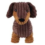 Soft Apricot Lamb Henry Dachshund Plush Toy