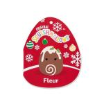 Squishmallows Fleur The Yule Log 8in Plush