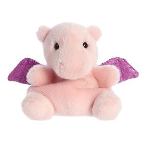 Aurora® Pink Dragon Palm Pal™ Stuffed Animal