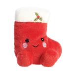 AURORA Palm Pals Holly Christmas Stocking Plush Toy