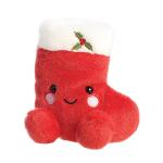 AURORA Palm Pals Holly Christmas Stocking Plush Toy