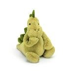 Jellycat Bashful Dino Plush Toy - 12 Inches
