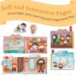 Harry Potter Deluxe Soft Activity Book for Kids