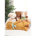 Dog, Cat, and Bear Plush Toy Sewing Pattern