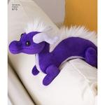 Dragon Stuffed Animal Sewing Pattern for Kids