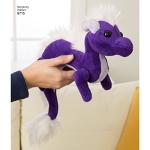 Dragon Stuffed Animal Sewing Pattern for Kids