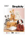 Poseable Plush Puppy Sewing Pattern Kit