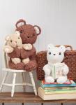 Bears and Bunnies Plush Animals Sewing Pattern
