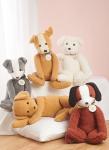 Poseable Plush Puppy Sewing Pattern Kit