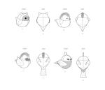 Easy Plush Birds Sewing Pattern - One Size