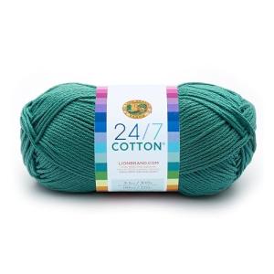 Jade Lion Brand 24/7 Cotton Yarn for Crafts
