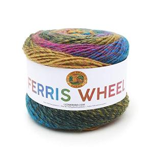 Colorful Ferris Wheel Yarn for Knitting and Crafts