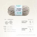 Soft and Bulky Lion Brand Yarn in Fossil
