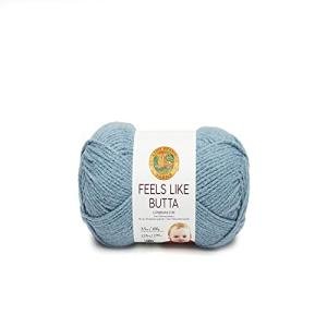 Velvety-Soft Dusty Blue Yarn for Knitting
