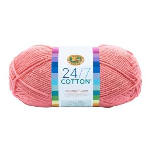 Pink Cotton Yarn for Knitting and Crocheting