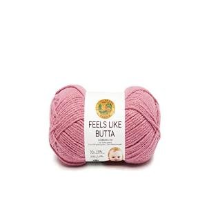 Dusty Pink Velvety-Soft Yarn for Knitting