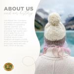 Soft and Bulky Lion Brand Yarn in Fossil