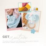 Velvety-Soft Dusty Blue Yarn for Knitting