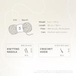 Soft Bulky Lion Brand Yarn for Knitting and Crocheting