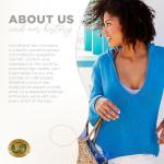 Velvety-Soft Dusty Blue Yarn for Knitting