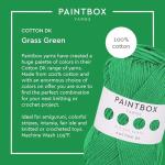 Grass Green Soft Cotton DK Yarn for Knitting