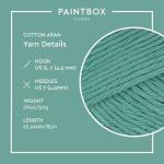 Slate Green Cotton Yarn for Knitting and Crocheting